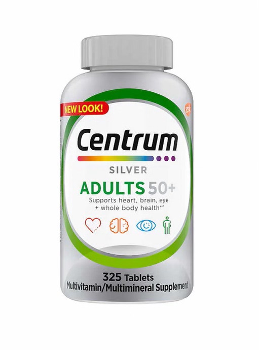 Centrum Silver Multi-vitamin/Multi-mineral With Lutein 1-bottle